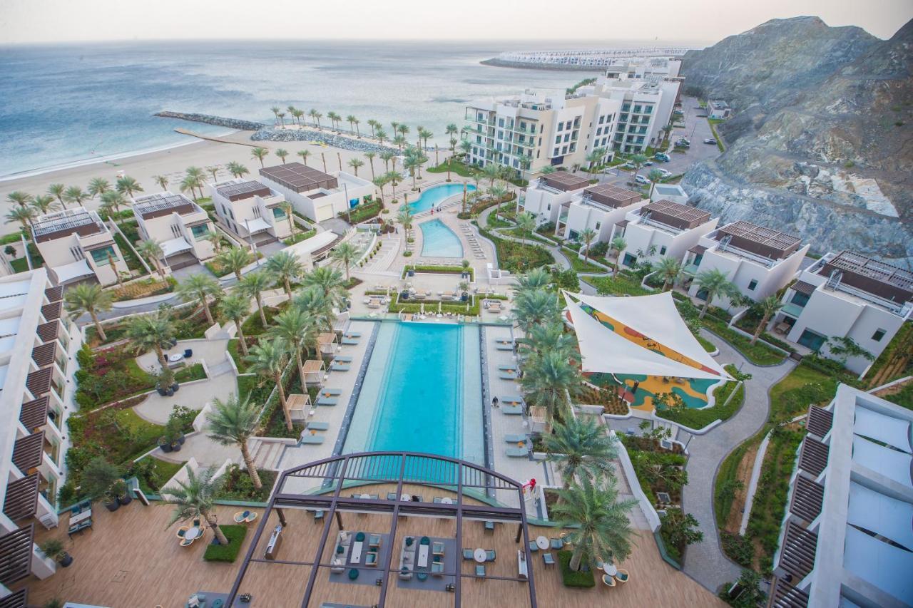 Al Aqah Luxury Apartment W/ Sea Views At Address Residences Fudzsejra Kültér fotó