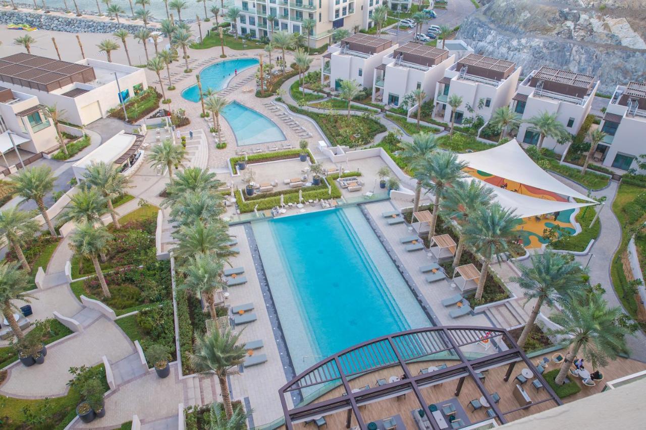 Al Aqah Luxury Apartment W/ Sea Views At Address Residences Fudzsejra Kültér fotó