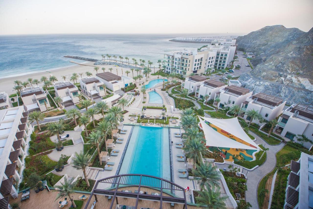 Al Aqah Luxury Apartment W/ Sea Views At Address Residences Fudzsejra Kültér fotó