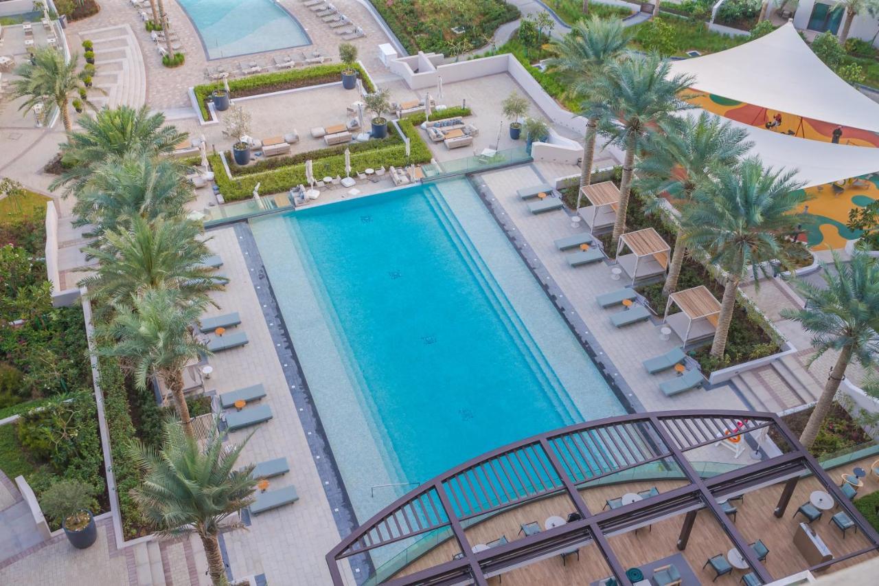 Al Aqah Luxury Apartment W/ Sea Views At Address Residences Fudzsejra Kültér fotó