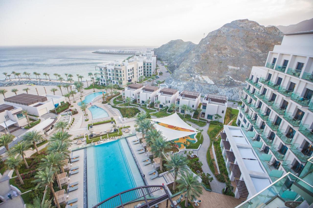 Al Aqah Luxury Apartment W/ Sea Views At Address Residences Fudzsejra Kültér fotó
