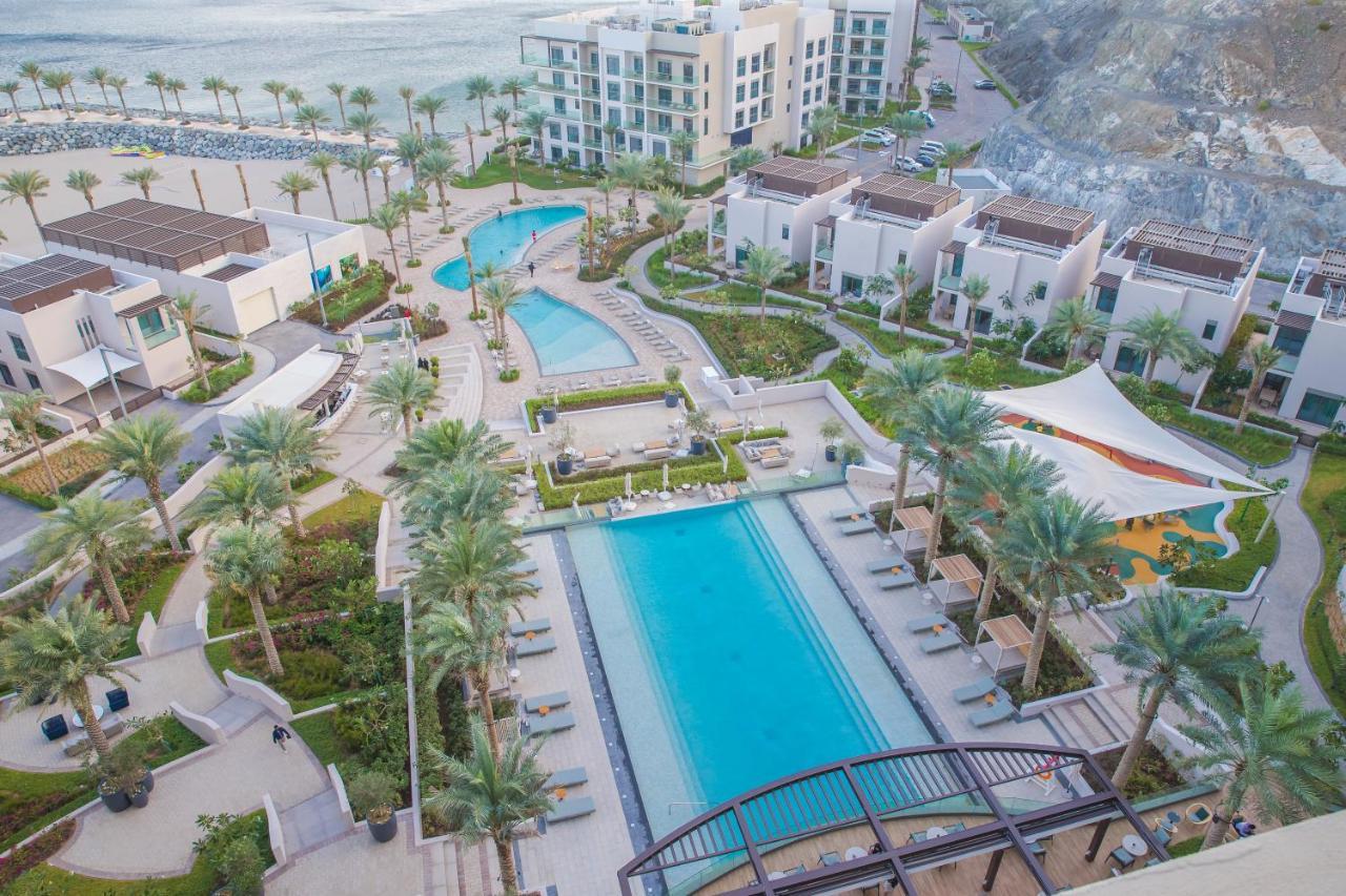 Al Aqah Luxury Apartment W/ Sea Views At Address Residences Fudzsejra Kültér fotó