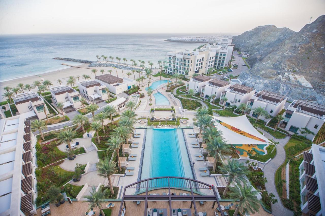 Al Aqah Luxury Apartment W/ Sea Views At Address Residences Fudzsejra Kültér fotó